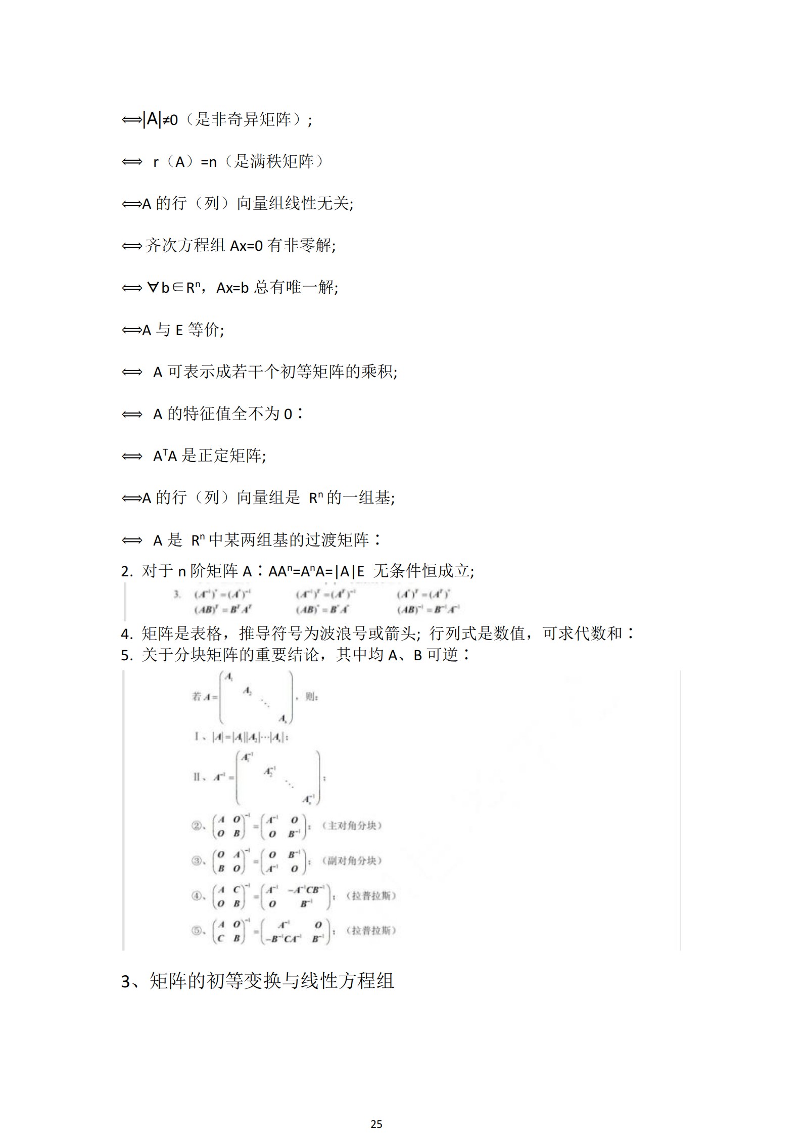 福建自考04184線性代數(shù)(經管類)知識點押題資料